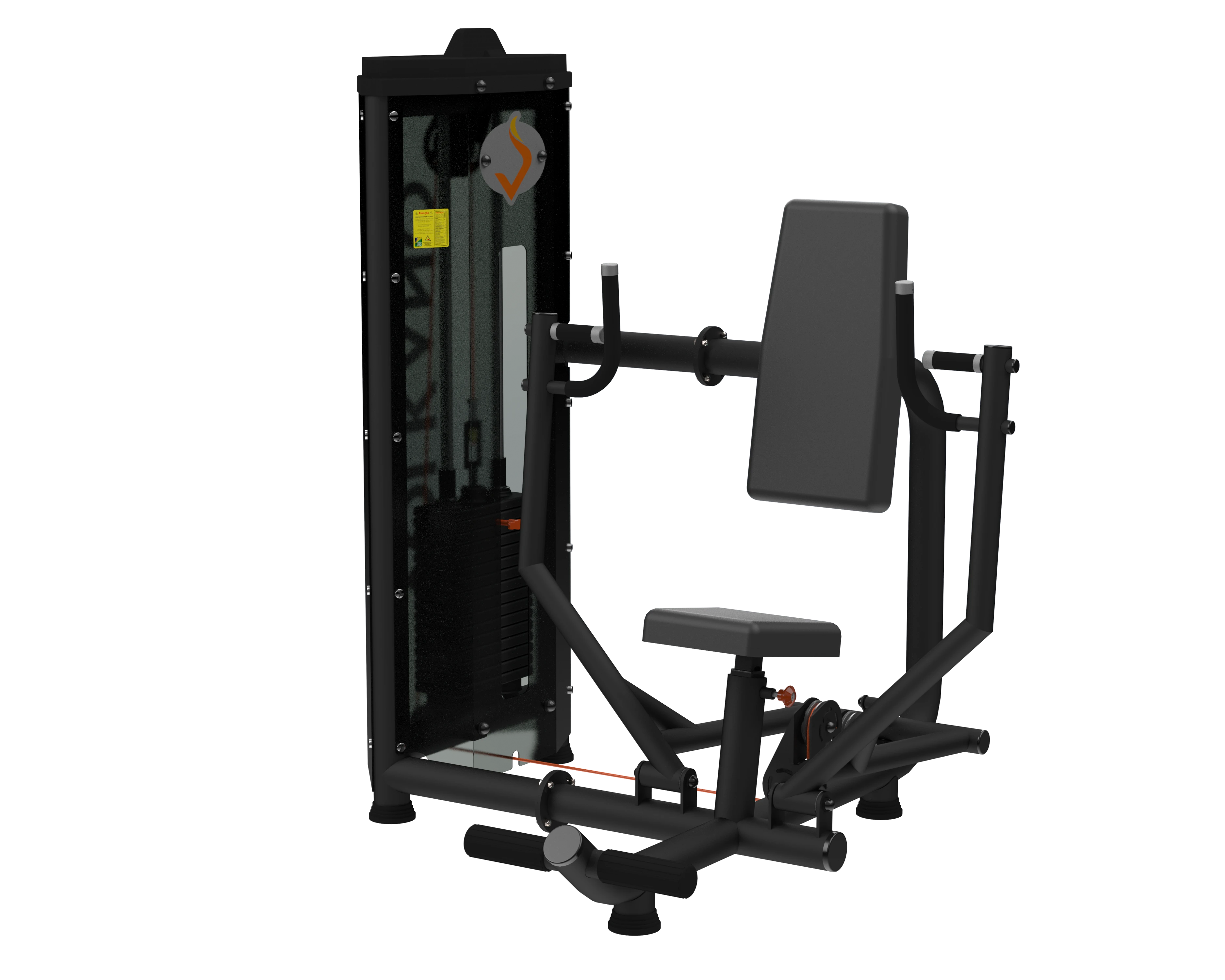 Supino Vertical Máquina Black