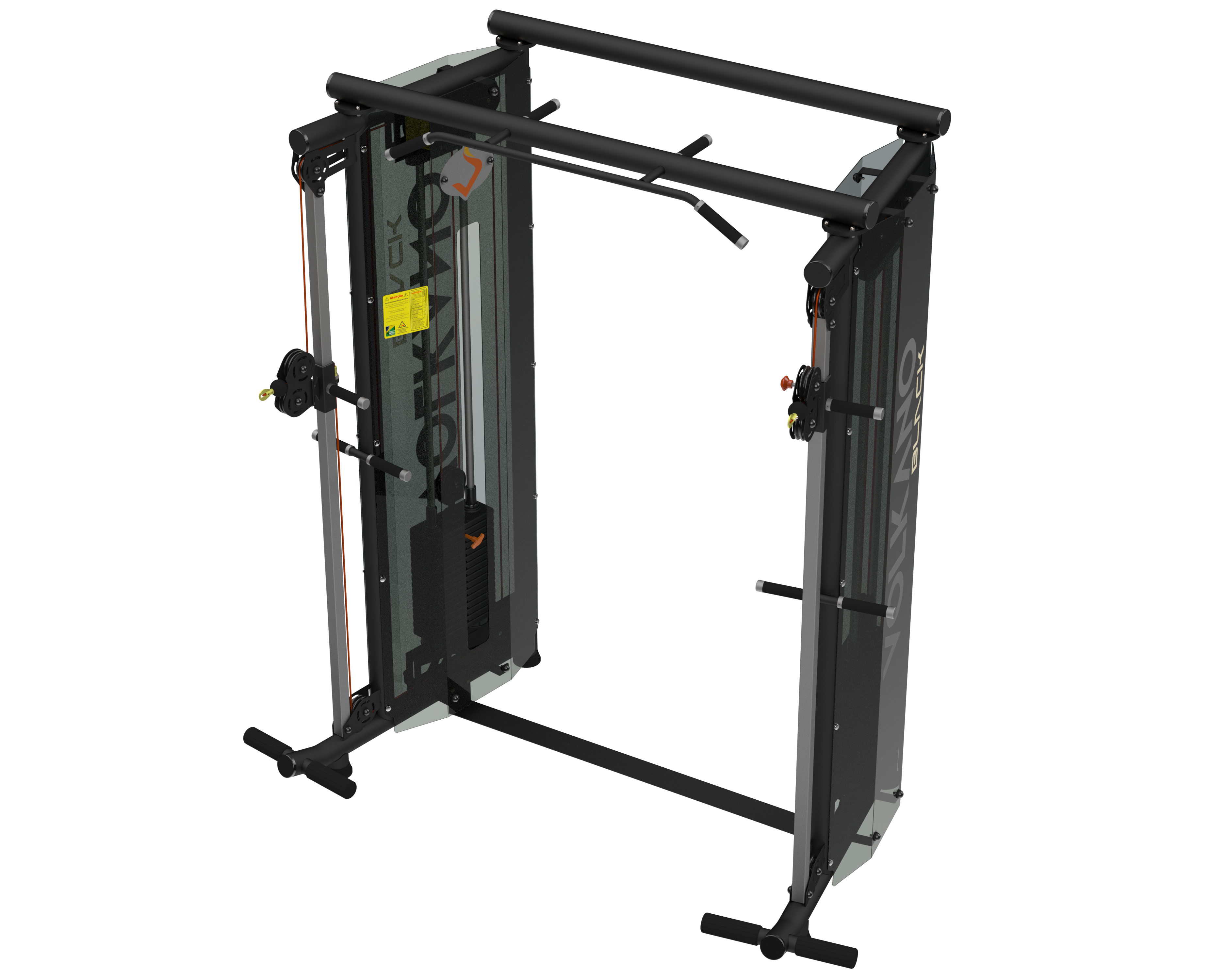 Cross Over Angular Grande Black | Volkano Black | Volkano Fitness
