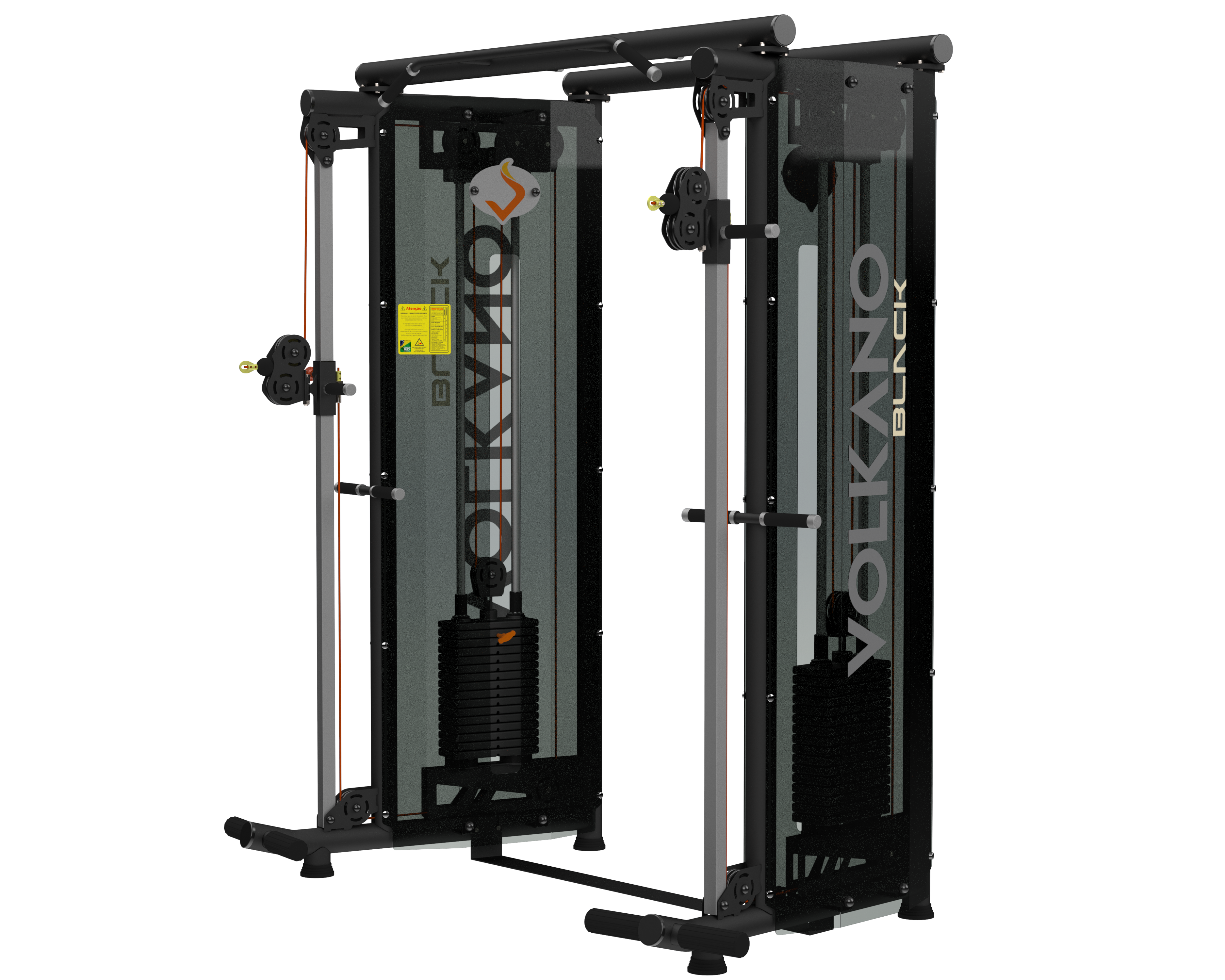 Cross Over Angular Grande Black | Volkano Black | Volkano Fitness