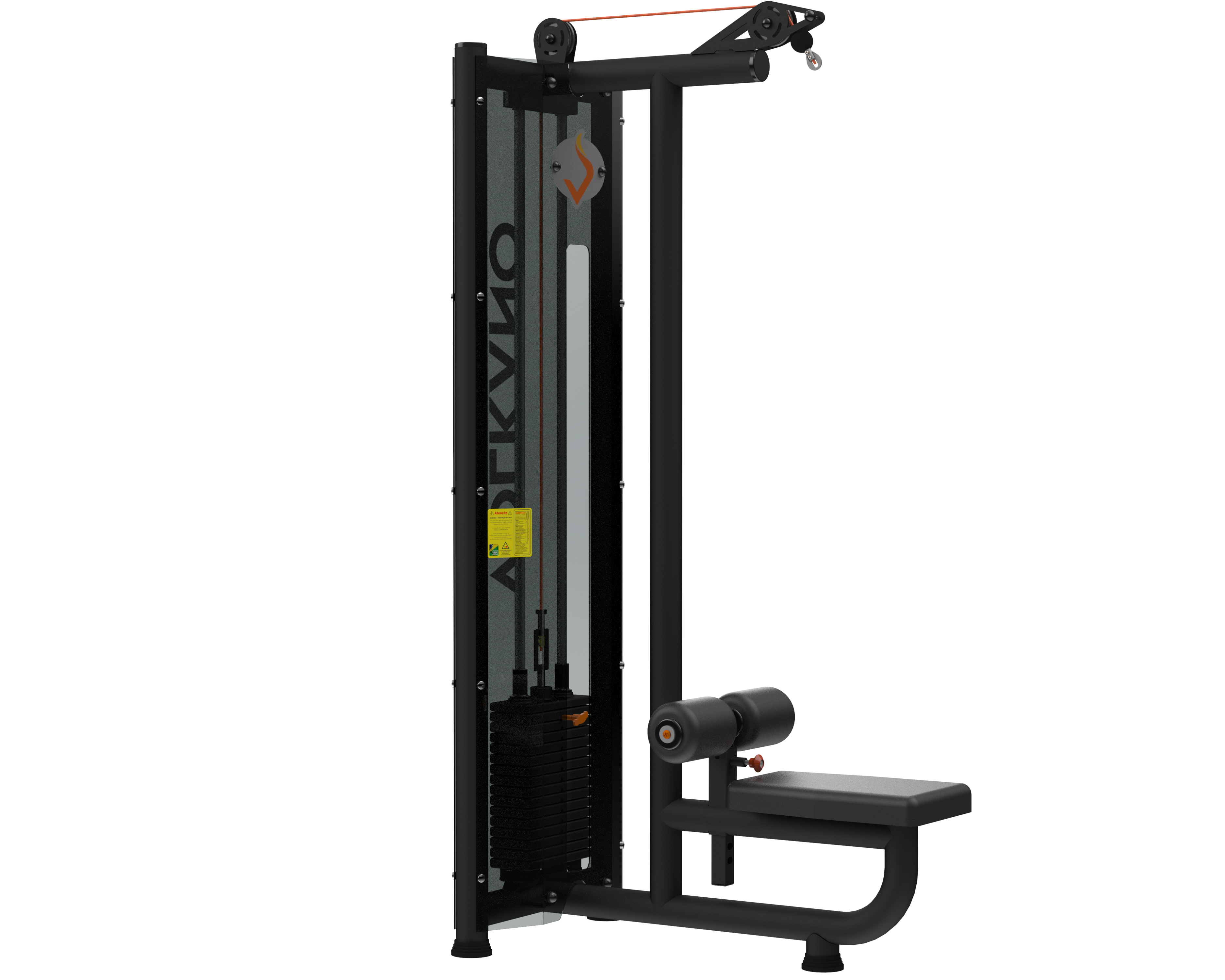 Puxada Vertical Alta Black